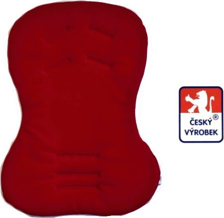 Universální vložka do kočárku, Classic červená - obrázek 1