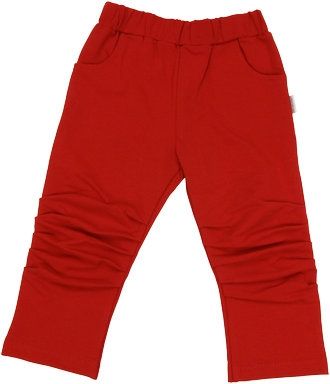 Mamatti Mamatti Bavlněné tepláčky, kalhoty Arrow- červené, vel. 98 98 (2-3r) - obrázek 1