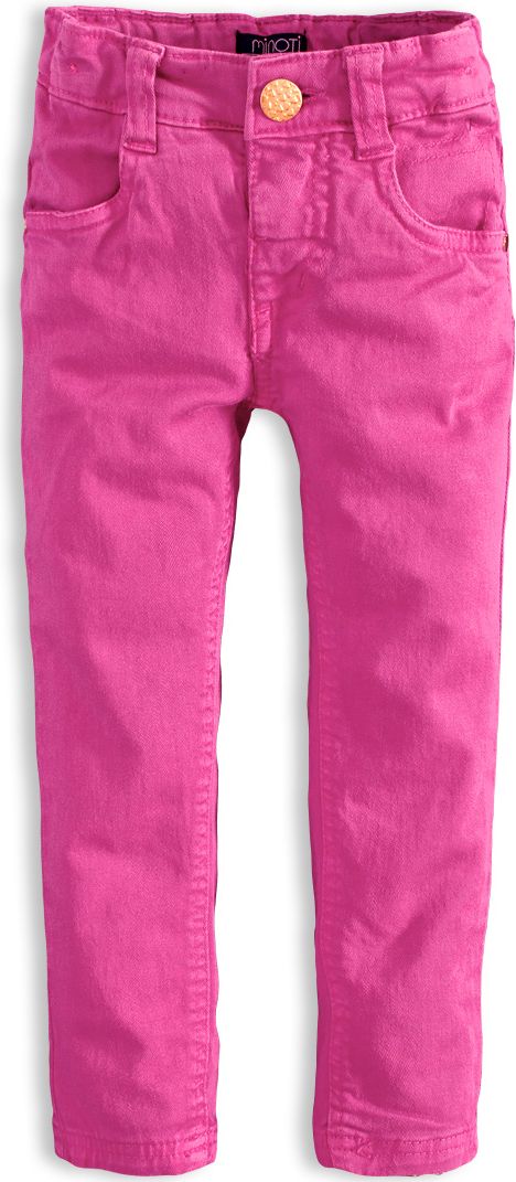 Kojenecké barevné džíny MINOTI PETAL světle růžové Velikost: 80-86 - obrázek 1