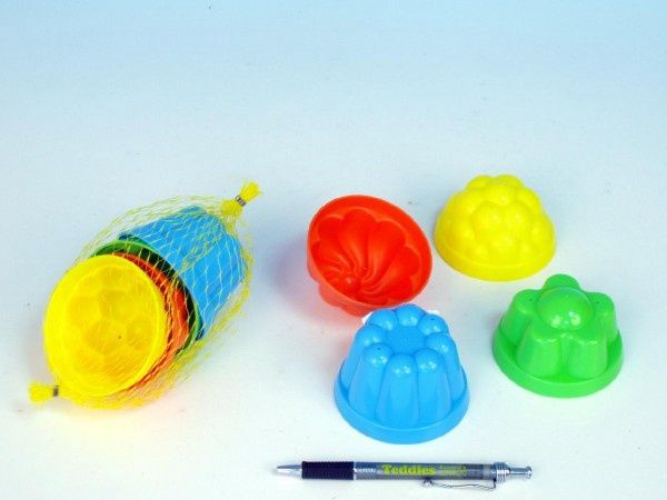 Chemoplast Formičky Bábovky kulaté průměr 8cm 4ks v síťce - obrázek 1