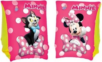 Dětské nafukovací rukávky Bestway Minnie pink, Růžová - obrázek 1