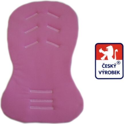 Vložka do kočárku/do autosedačky Dětský svět Maxi světle růžová - obrázek 1
