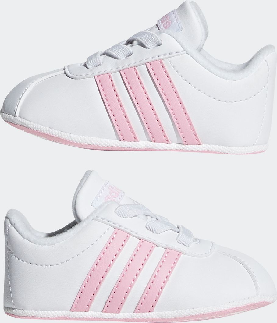 adidas Vl Court 2.0 Crib bílá EUR 19 - obrázek 7