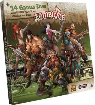 Cool Mini Or Not Zombicide: Green Horde - Extra Tiles - obrázek 1