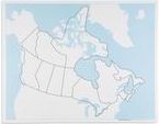 Kontrolní slepá mapa Kanady - obrázek 1