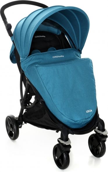 Coto baby Coto Baby Kočárek LOCA  2019 tyrkys - obrázek 1
