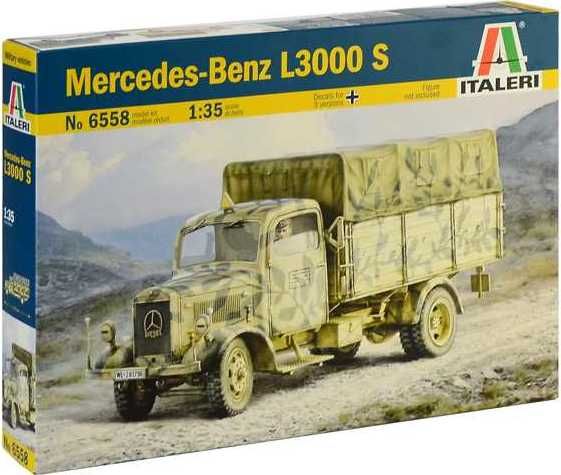 ITALERI Model Kit military 6558 - Mercedes-Benz L3000 S (1:35) - obrázek 1