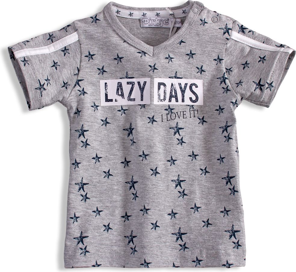Chlapecká letní souprava DIRKJE LAZY DAYS šedá Velikost: 86 - obrázek 2