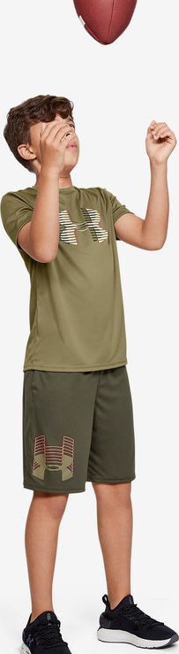 Tech™ Triko dětské Under Armour | Zelená | Chlapecké | L - obrázek 4