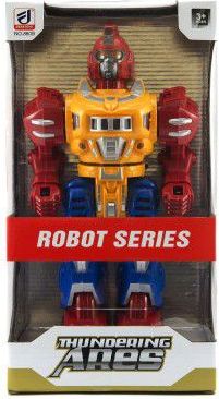 Teddies Robot chodící plast na baterie se světlem se zvukem - obrázek 4