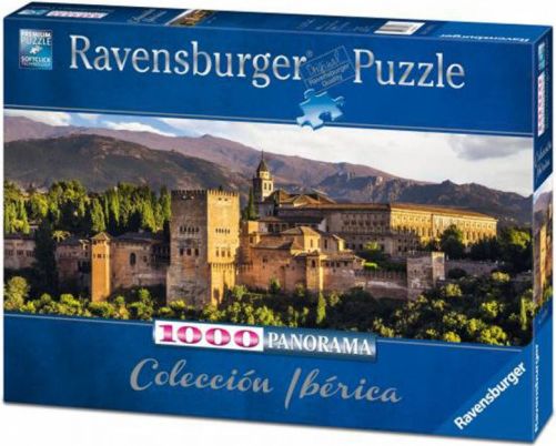 RAVENSBURGER Panoramatické puzzle Alhambra 1000 dílků - obrázek 1