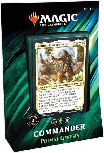 Wizards of the Coast Magic the Gathering Commander 2019 - Primal Genesis - obrázek 1