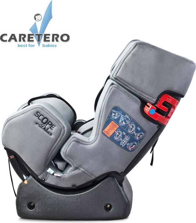 Autosedačka CARETERO Scope Black - obrázek 2