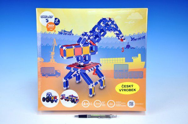 Seva Technic Stavebnice plast 719ks v krabici 35x33x8cm - obrázek 1