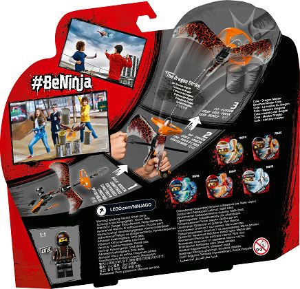 LEGO® NINJAGO 70645 Dračí mistr Cole - obrázek 2