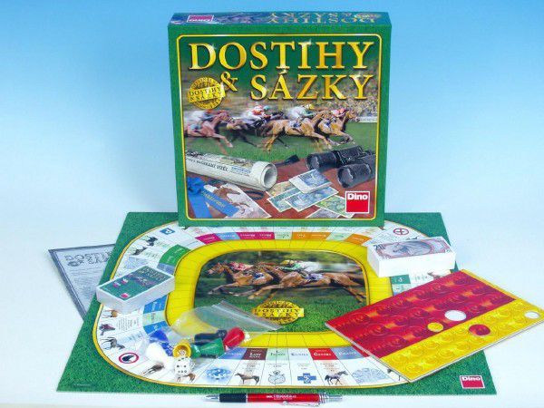 Dostihy a sázky NOVÉ společenská hra - obrázek 1
