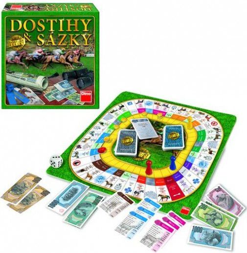 Dostihy a sázky NOVÉ společenská hra - obrázek 2