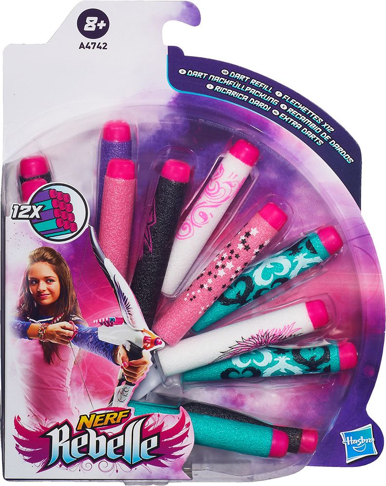 Hasbro Nerf Rebelle náhradní šipky 12 Ks - obrázek 1