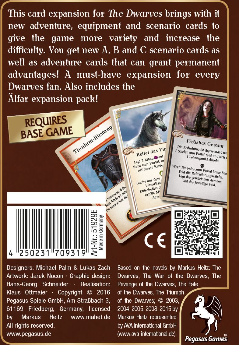 Pegasus Spiele The Dwarves - Combined Might Expansion - obrázek 2