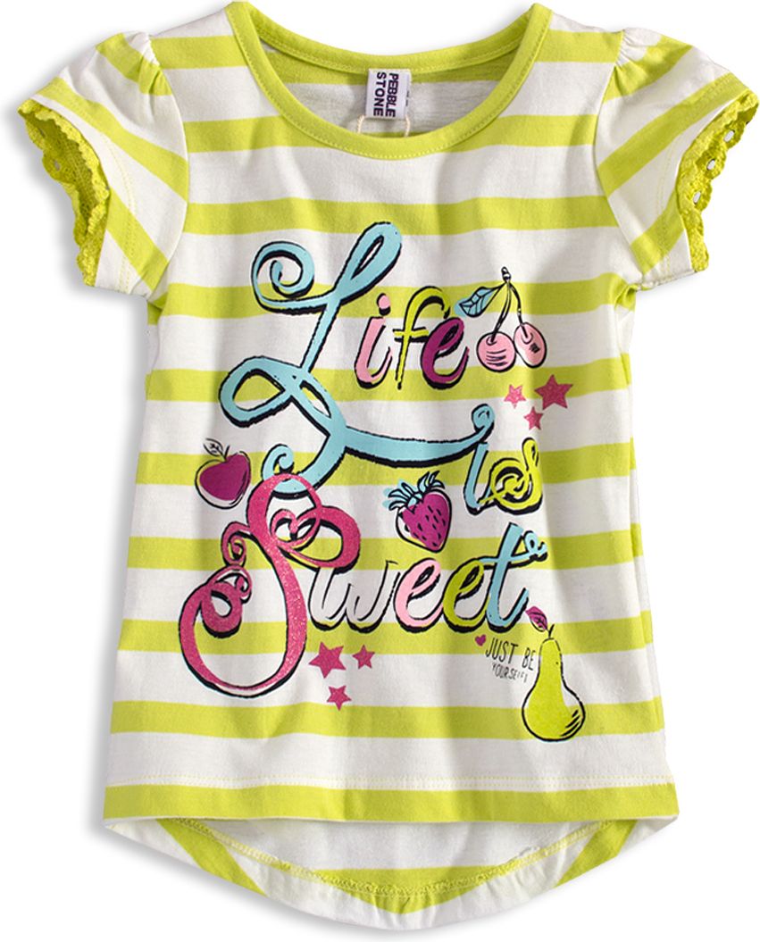 Dívčí tričko PEBBLESTONE SWEET Velikost: 110 - obrázek 1