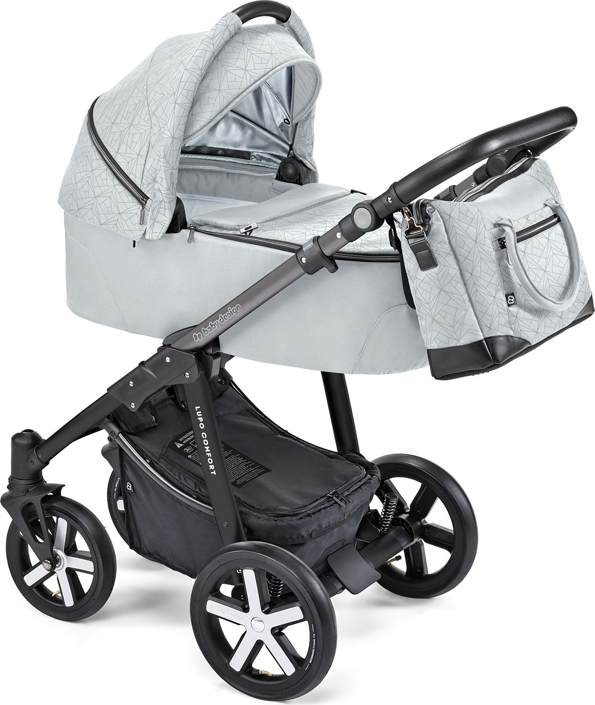 Kombinovaný kočárek Baby Design Lupo Comfort Limited 11 - obrázek 1