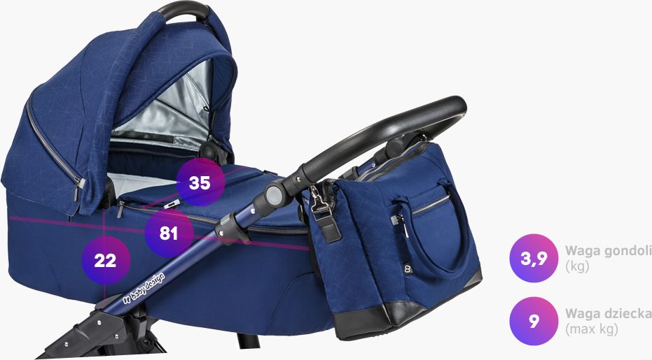 Kombinovaný kočárek Baby Design Lupo Comfort Limited 11 - obrázek 3
