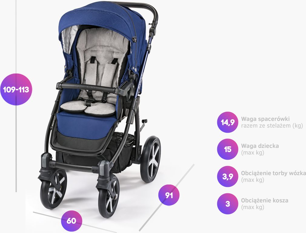 Kombinovaný kočárek Baby Design Lupo Comfort Limited 11 - obrázek 6