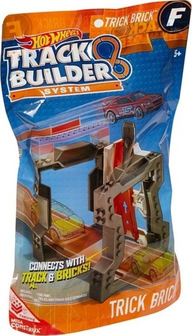 MATTEL Hot Wheels Track builder set - Trick Brick - obrázek 2
