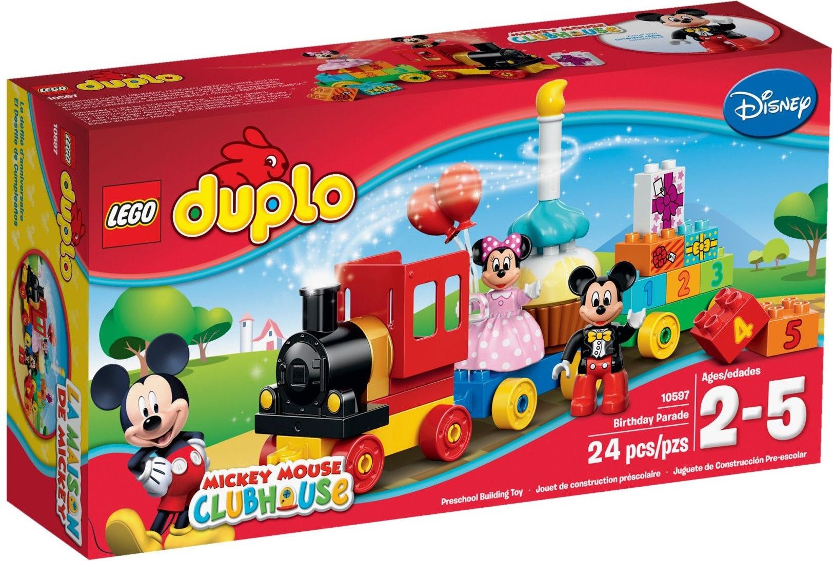 LEGO DUPLO 10597 Přehlídka k narozeninám Mickeyho a Minnie - obrázek 1