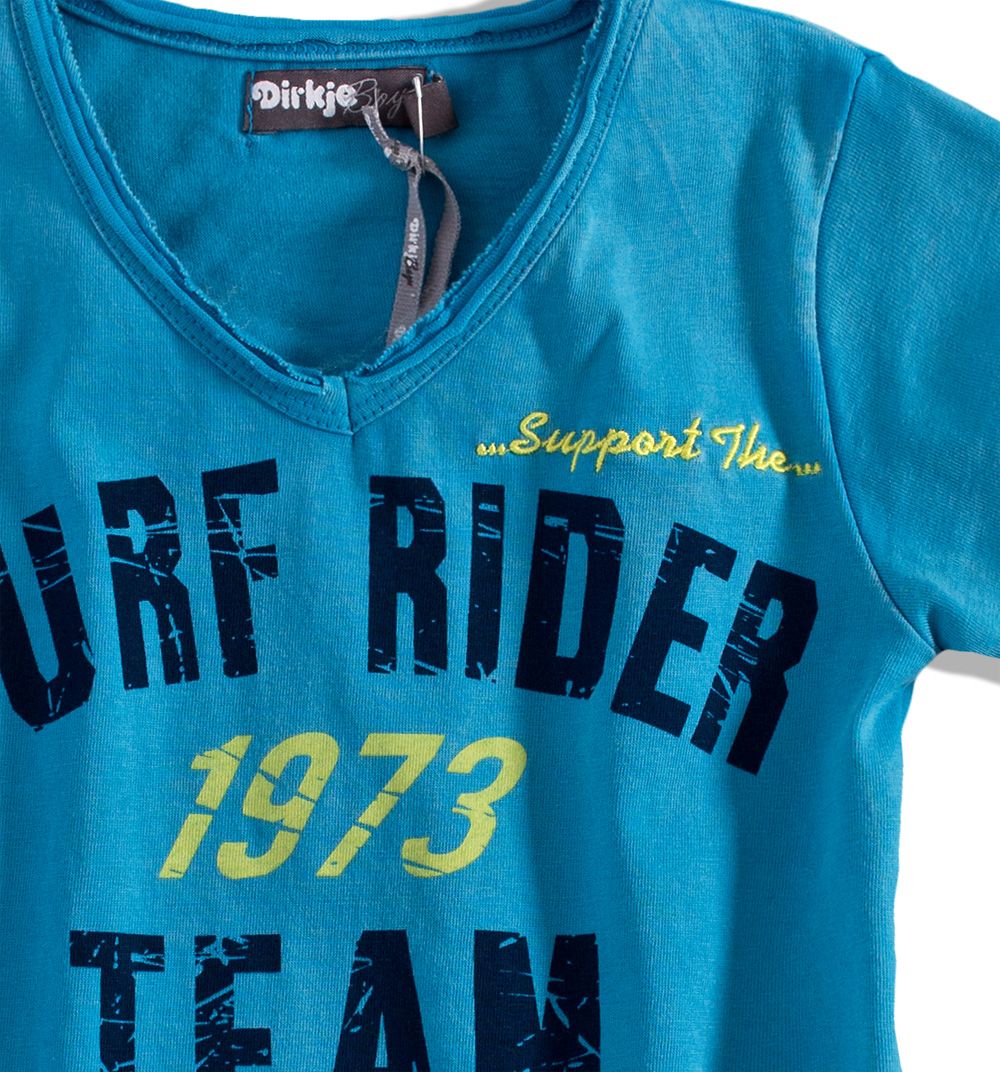 Chlapecké tričko krátký rukáv DIRKJE SURF RIDER modré Velikost: 110 - obrázek 2