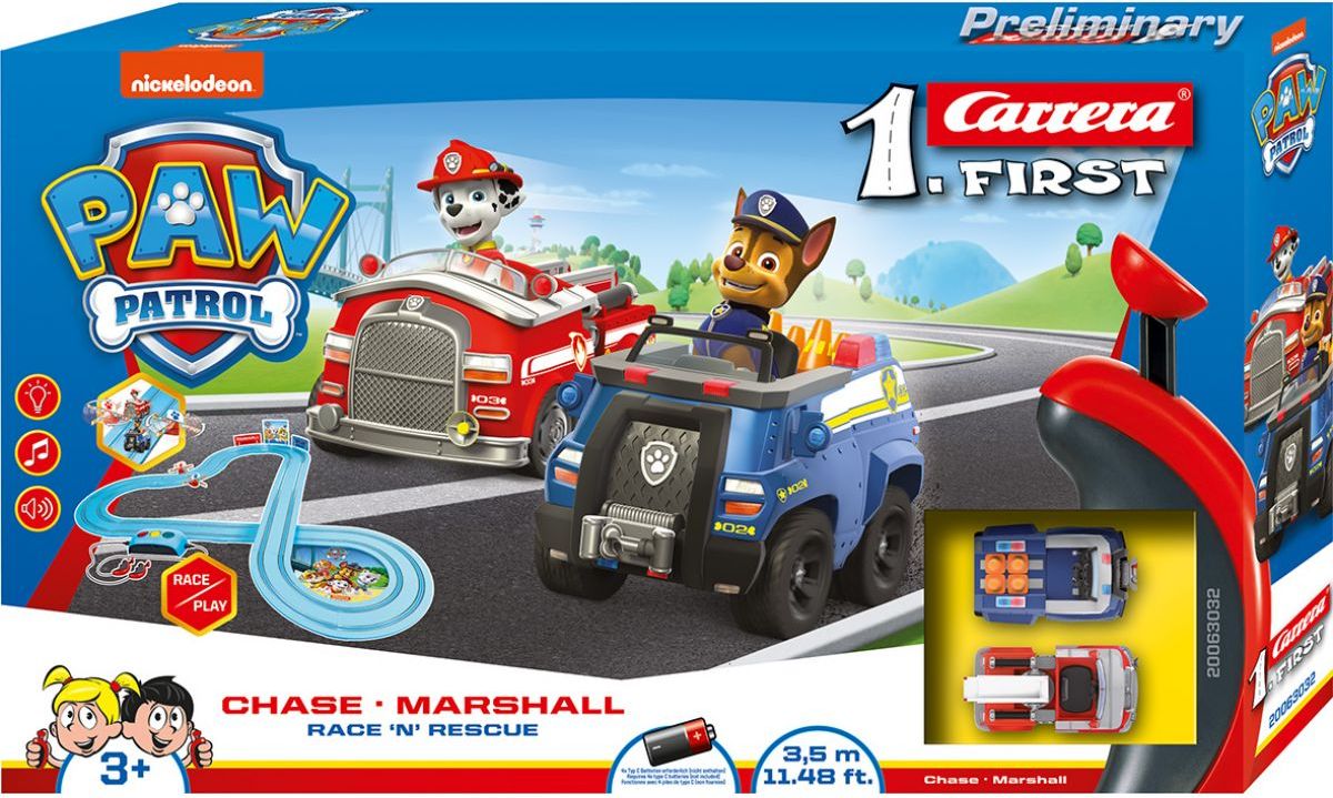 Autodráha Carrera First 63032 Paw Patrol - obrázek 1