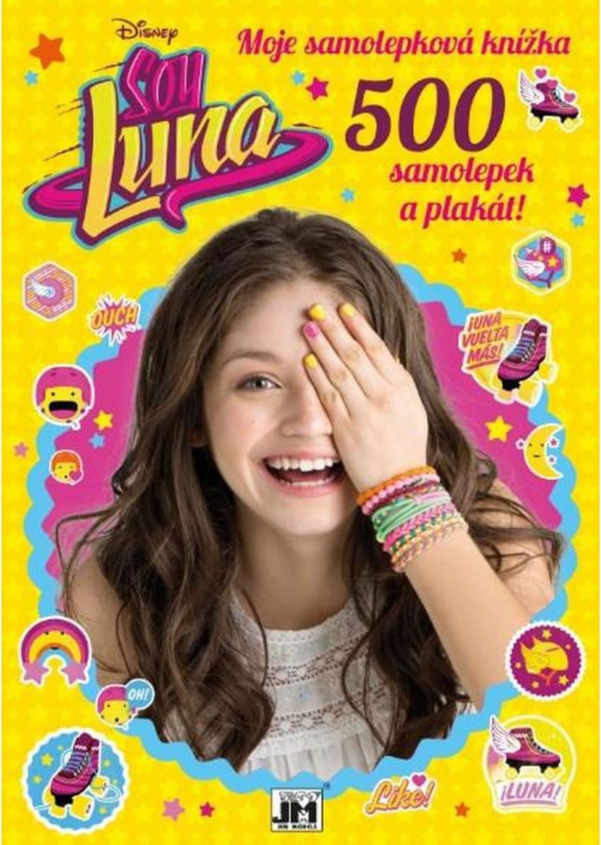 Jiri Models Disney Samolepkové knížky Soy Luna 500 samolepek - obrázek 1