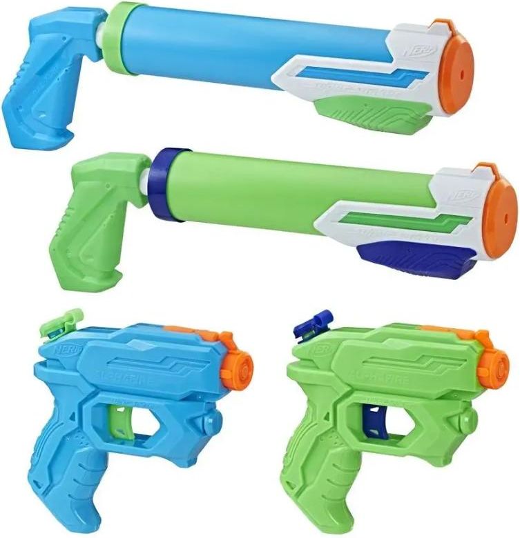 Nerf Super Soaker Floodtastic 4 ks blástrů - obrázek 1