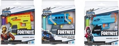 Nerf Microshots Fortnite blástr - 2 druhy - obrázek 1