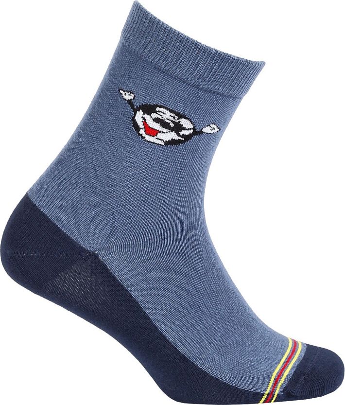 Chlapecké ponožky s obrázkem GATTA MÍČ modré jeans Velikost: 30-32 - obrázek 1