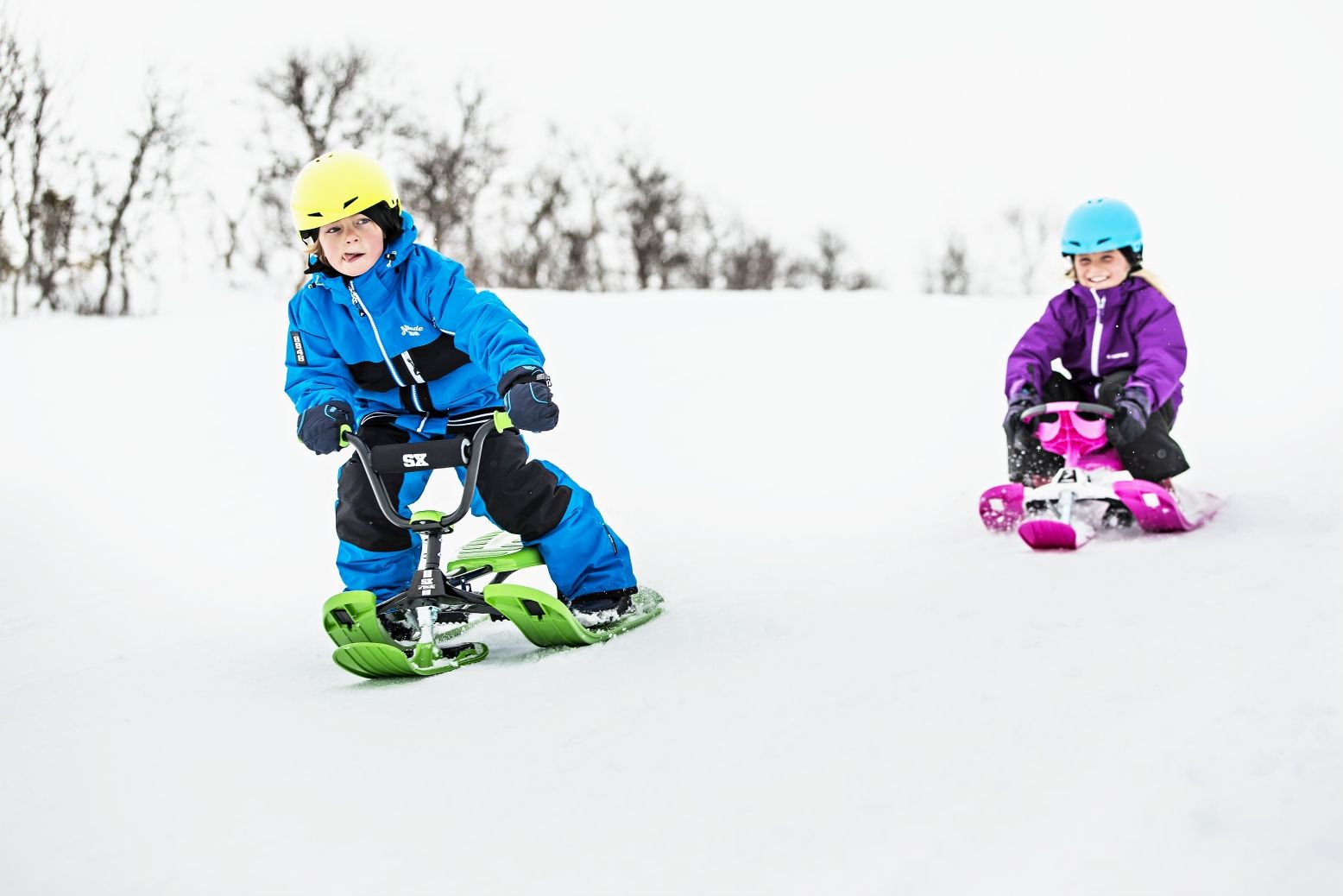 Skibob STIGA Snow Racer SX PRO - zelený - obrázek 2