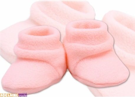 Botičky/ponožtičky POLAR - sv. růžové - obrázek 1
