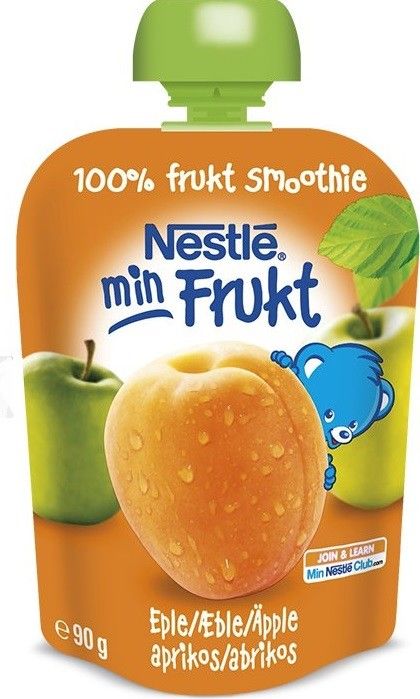 NESTLÉ kapsička ovocná Meruňka/Jablko 90g - obrázek 1