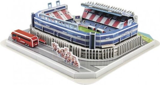 Nanostad 3D puzzle fotbalový stadion Spain Vicente Calderon Atletico de Madrid 156 ks - obrázek 1