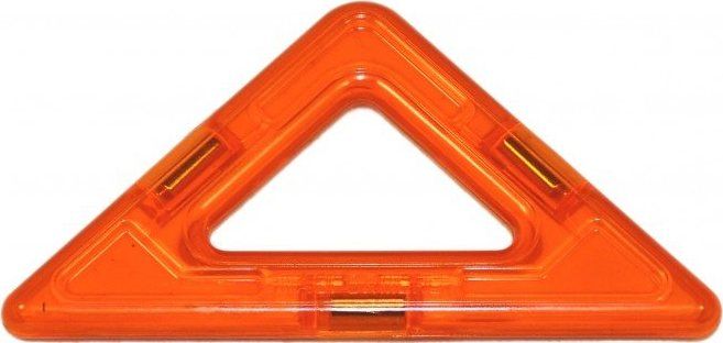 Magnetická stavebnice MAGFORMERS Pravoúhlý trojúhelníček 1 kus - obrázek 1