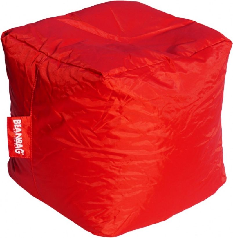 BEANBAG cube scarlet rose - obrázek 1