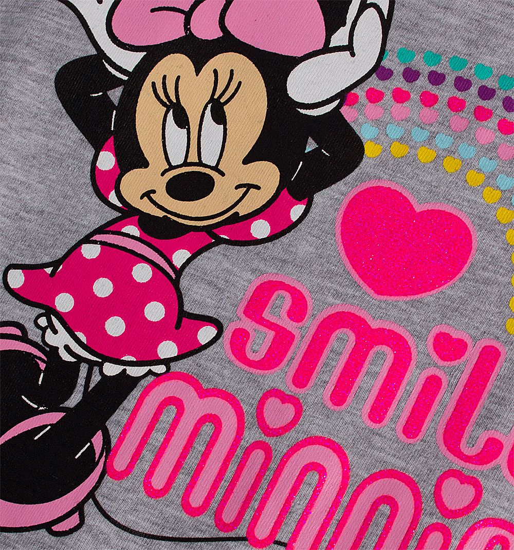 Dívčí pyžamo DISNEY MINNIE SMILE šedé Velikost: 92 - obrázek 3