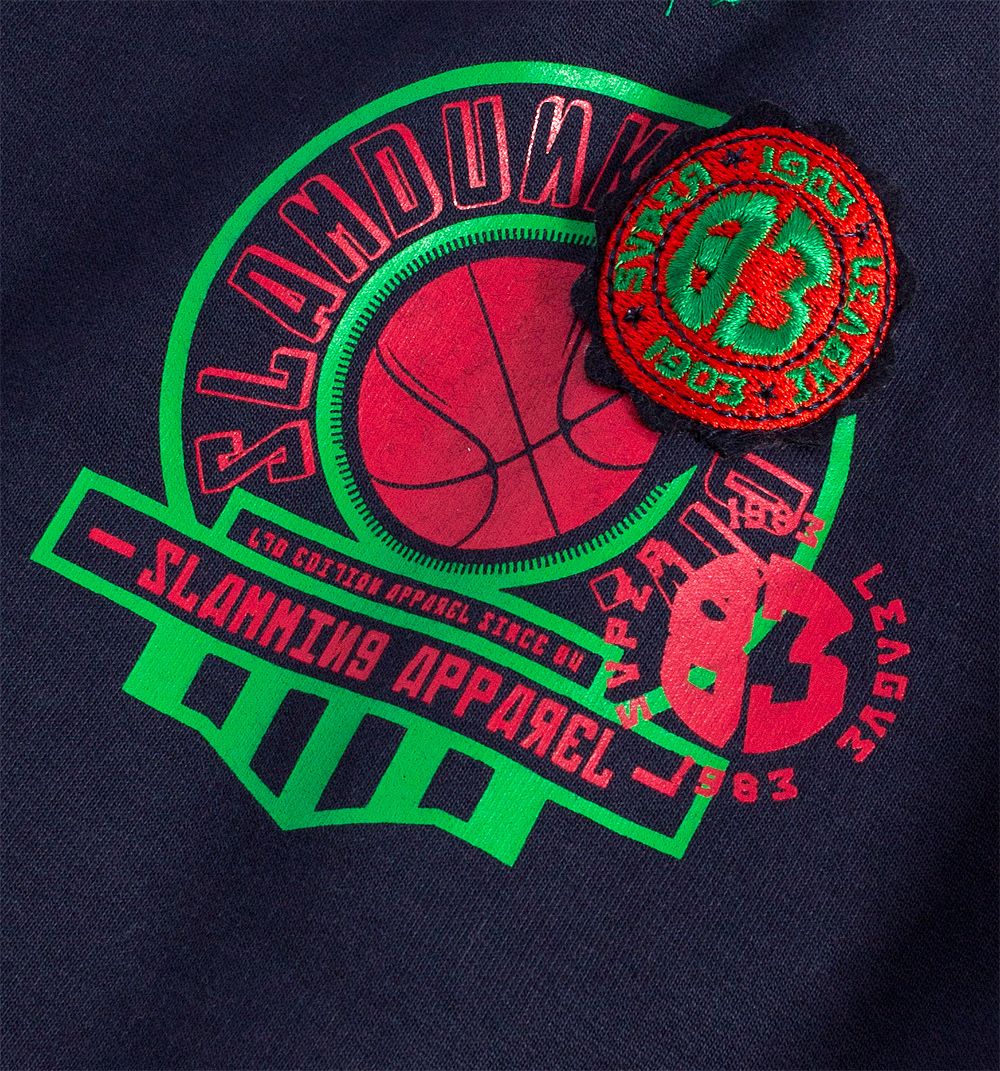 Kojenecký 2 dílný komplet DIRKJE SLAMDUNK modrý Velikost: 68 - obrázek 5