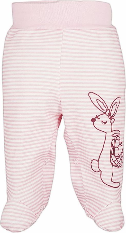 Kojenecké polodupačky Bobas Fashion Městečko růžové 80 (9-12m) - obrázek 1