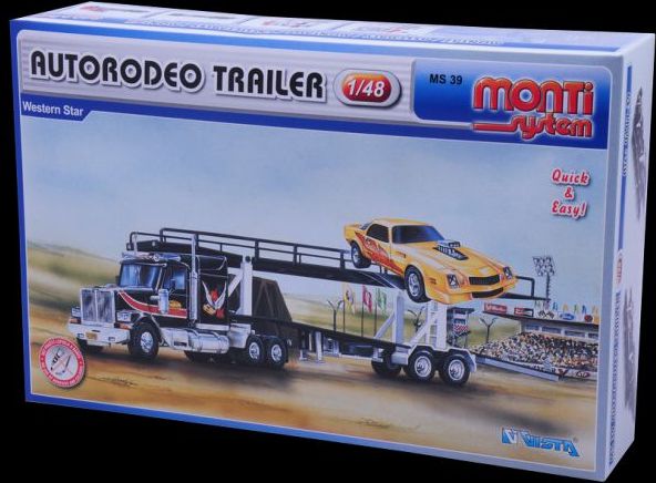 Monti System 39 Autorodeo Trailer 1:48 - obrázek 3