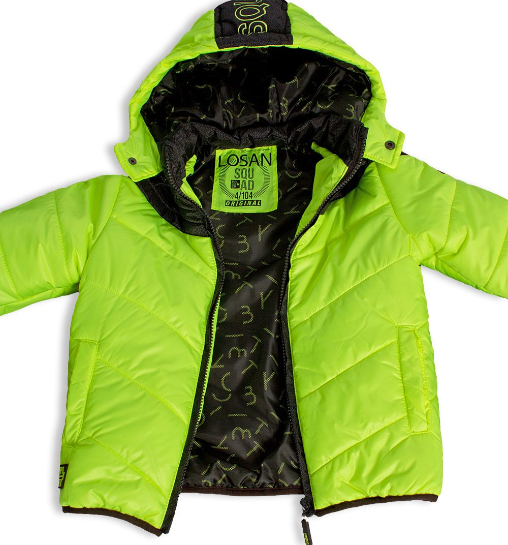 Chlapecká zimní bunda LOSAN POWER neon Velikost: 110 - obrázek 5