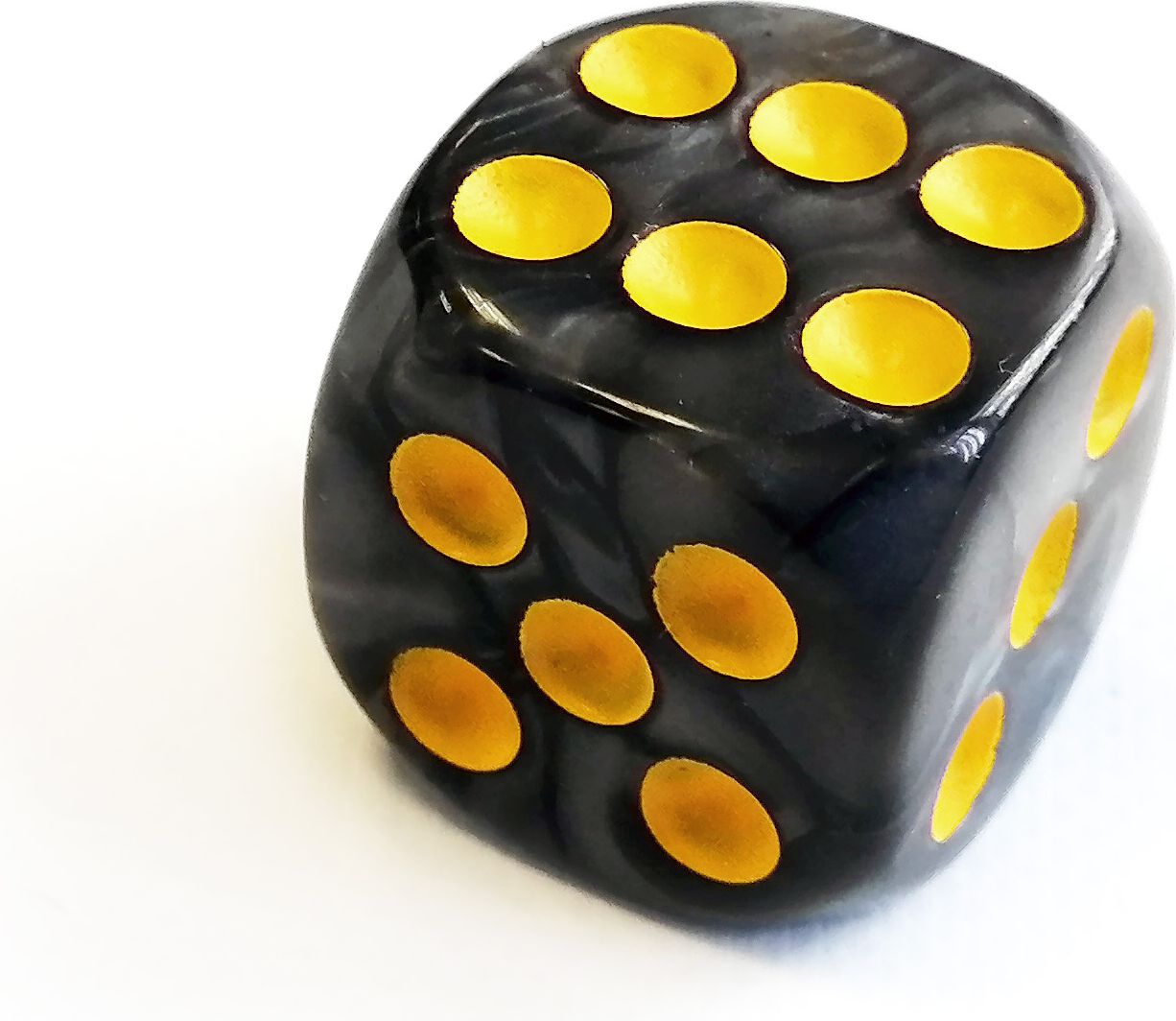 TLAMA games Hrací kostka šestistěnná perleťová Barva: hnědá - obrázek 8