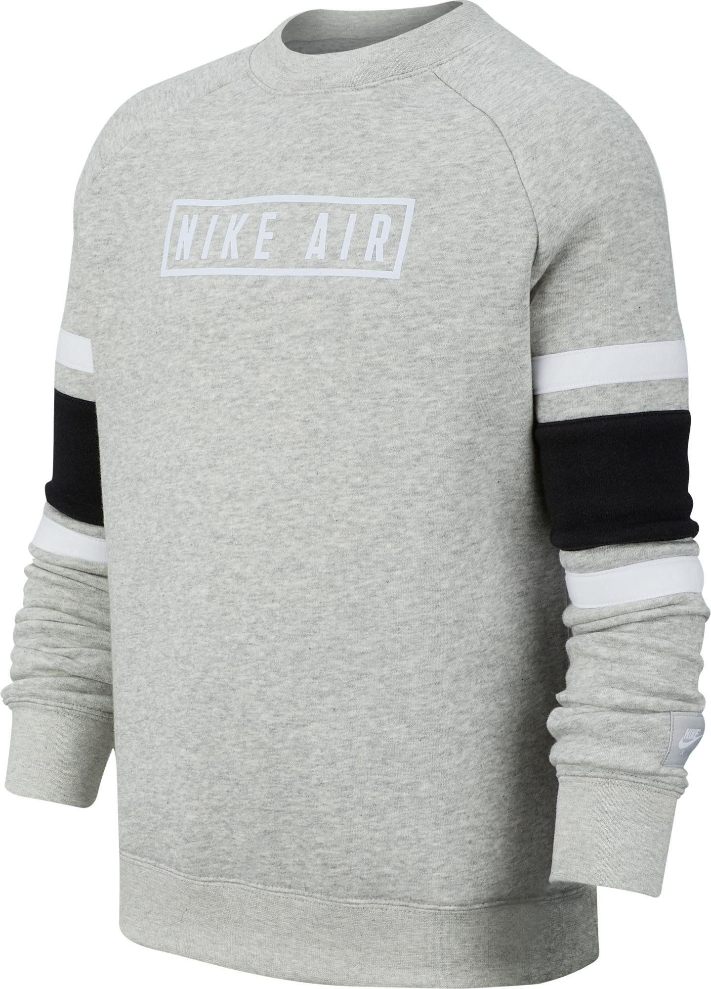 Mikina Nike B NK AIR LS CREW bv3591-050 Velikost S - obrázek 1