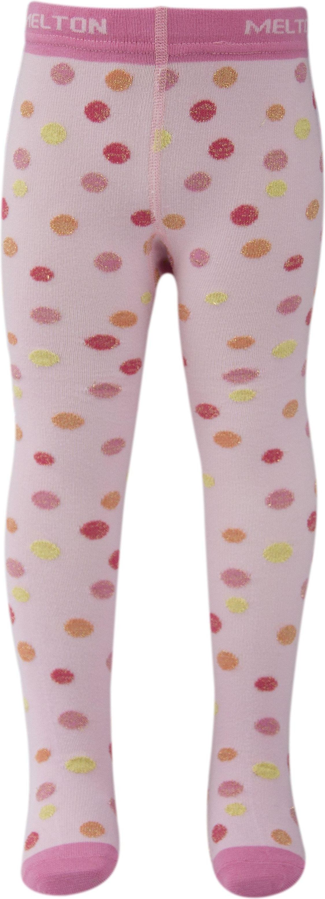 Melton Dots with Lurex - baby pink 80-86 - obrázek 1