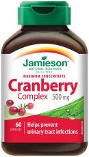 Jamieson Brusinky komplex 500 mg 60 kapslí - obrázek 1